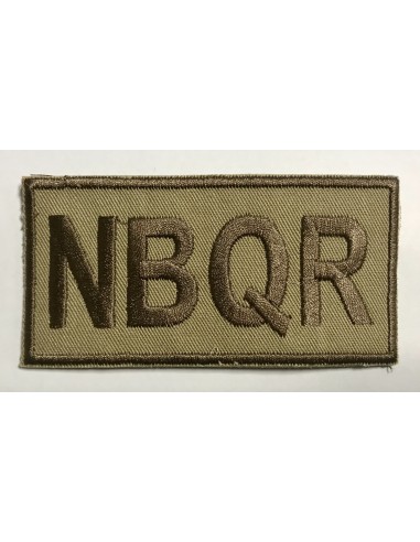 Parche Bordado NBQR Árido 
