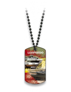 Placa con cadena de bolas 