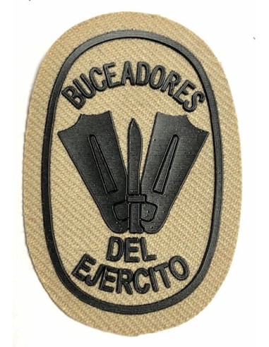 Parche de pecho Buceadores del Ejército Árido Pixelado