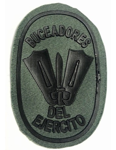 Parche de pecho Buceadores del Ejército Verde