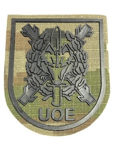 Parche de brazo UOE Verde Pixelado