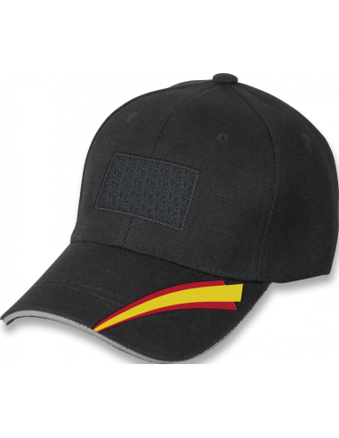 Gorra Bandera España con velcro 