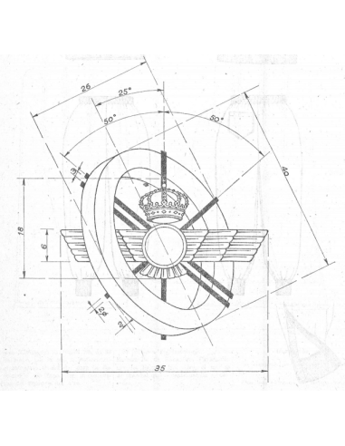 Distintivo Titulo de Programador de Informática Militar (PIM)