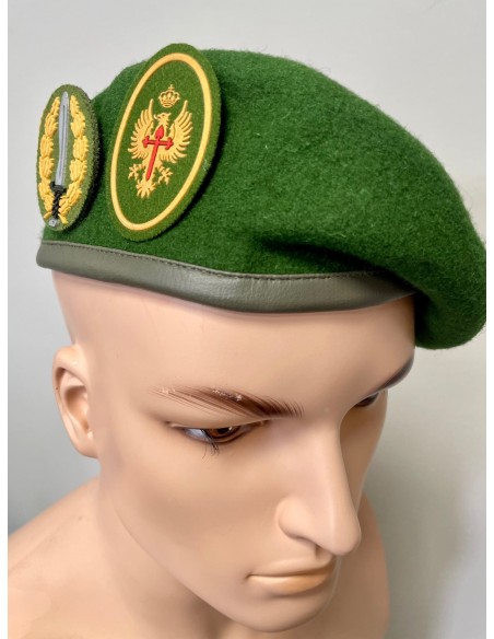 Boina verde de las COE´s 