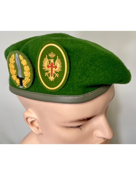 Boina verde de las COE´s 