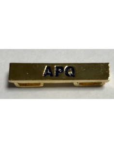 Distintivo de Especialidad Área de Abastecimiento con tornillos 2