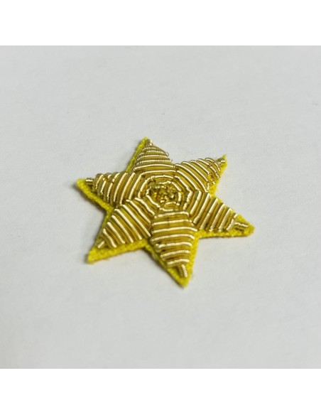 Estrella de 6 Puntas Bordada 