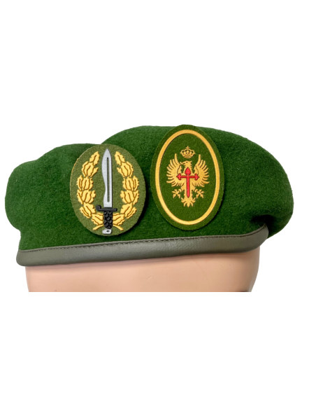 Boina verde de las COE´s 