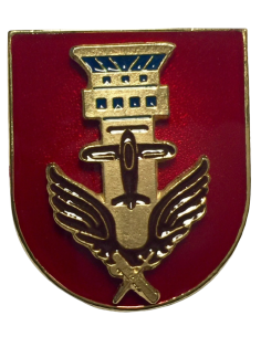 Distintivo en relieve Función Torre Control