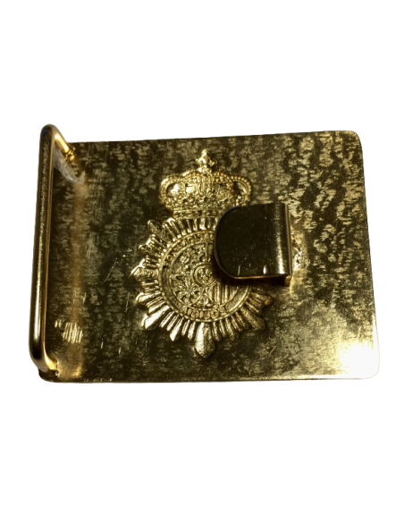 Hebilla Dorada Policía CNP
