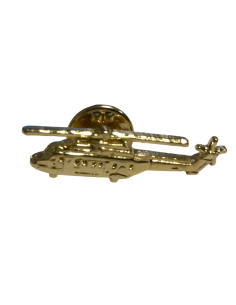 Pin Helicoptero FAMET Dorado