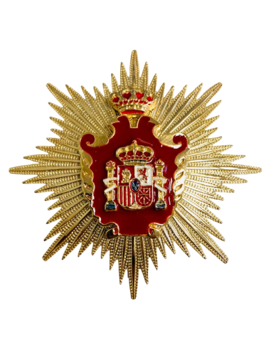 Gran Placa Doctor en Derecho con estuche de lujo Rojo