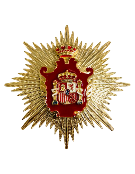 Gran Placa Doctor en Derecho con estuche de lujo Rojo