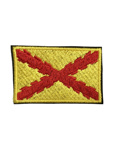 Parche de Brazo Tercios Amarilla 3.5cmx5.5cm