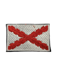 Parche de Brazo Tercios Blanca 3.5cmx5.5cm