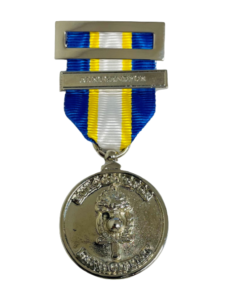 Conjunto completo Medalla Eurogendfor Plata