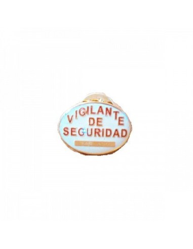 Pin vigilante de seguridad