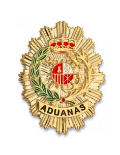 Chapa cartera Aduanas
