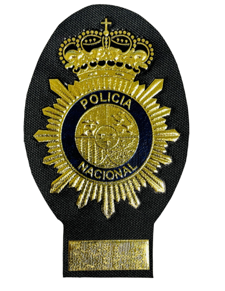 Parche de Placa de pecho POLICIA NACIONAL Tex-Flex