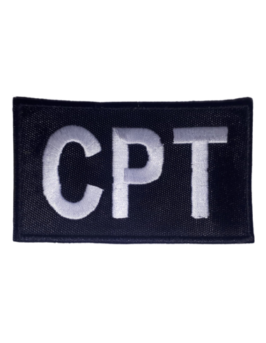 Parche de Brazo CPT Negro