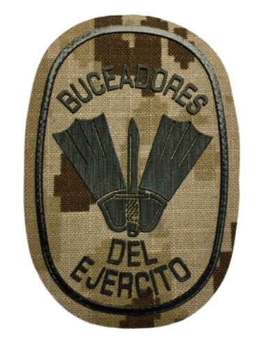Parche de Brazo Buceadores de Combate Árido...