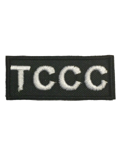Parche de Pecho TCCC Negro y Blanco