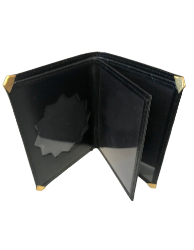 Cartera para Placa de Policia Local Vertical