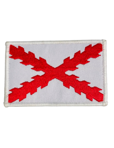 Parche Bordado Bandera TERCIOS (BLANCA) 5.5cm x...