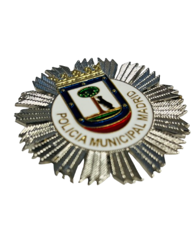 Placa de Cartera Policía Municipal Madrid
