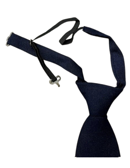 Corbata con nudo Azul Marino caballero