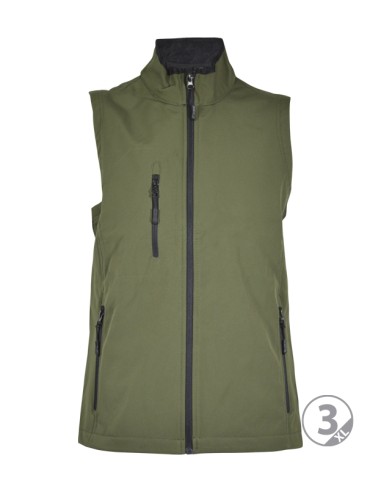 Chaleco Softshell Oslo verde