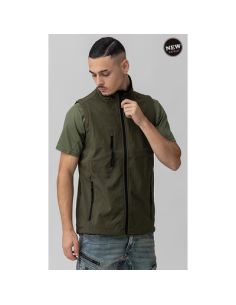 Chaleco Softshell Oslo verde 2