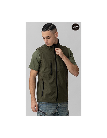 Chaleco Softshell Oslo verde