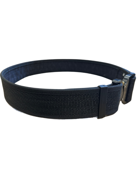 Cinturón Policial con Hebilla Cobra y Cinturón Interior