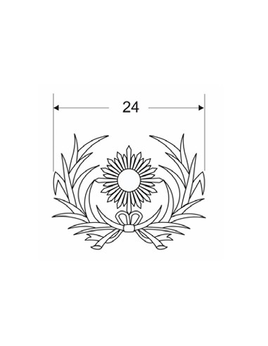 Emblema de Solapa Intendencia (Par)