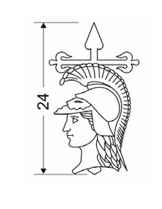 Emblema de Solapa Minerva AGBS (Par) 2