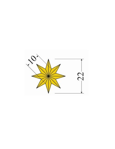 Estrella de 8 Puntas Ejército de Tierra - UNIDAD