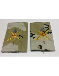 Manguito Escudo Legión Bordado Tela Desert (Par)